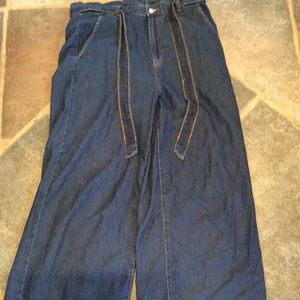 🌊blue wide leg jeans🌊